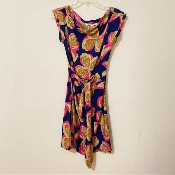 Diane Von Furstenberg Floral Dress - Picture 1 of 3